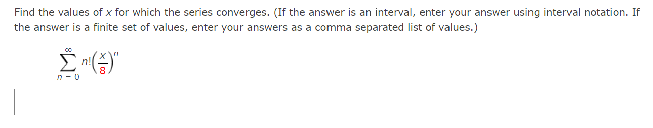 or divergence of the series. If the Ratio Test is inconclusive, determine