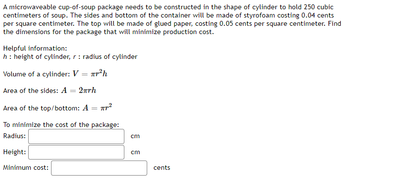 has one local minimum and one local maximum. This function has a