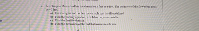 critical numbers. e) Compute " (x) to find inflection numbers.2. A rectangular