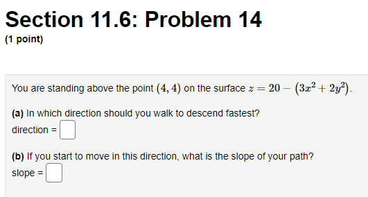 1"rector equation of the normal line to the surface at {1,4, }