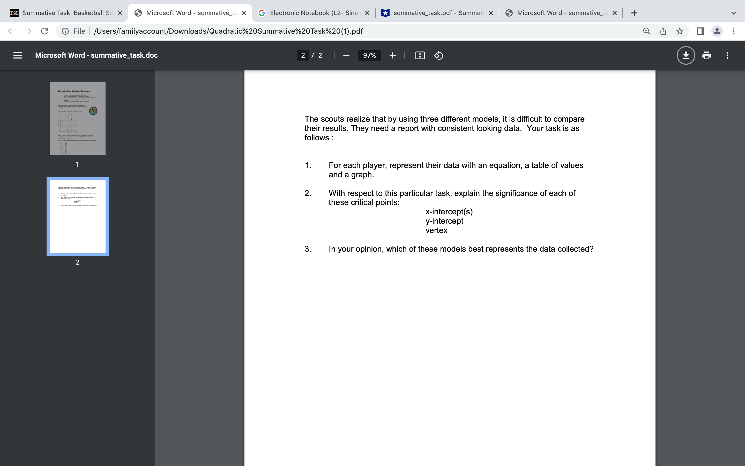 Microsoft Word - summative_task.doc 1 / 2 66% + Commas we Task