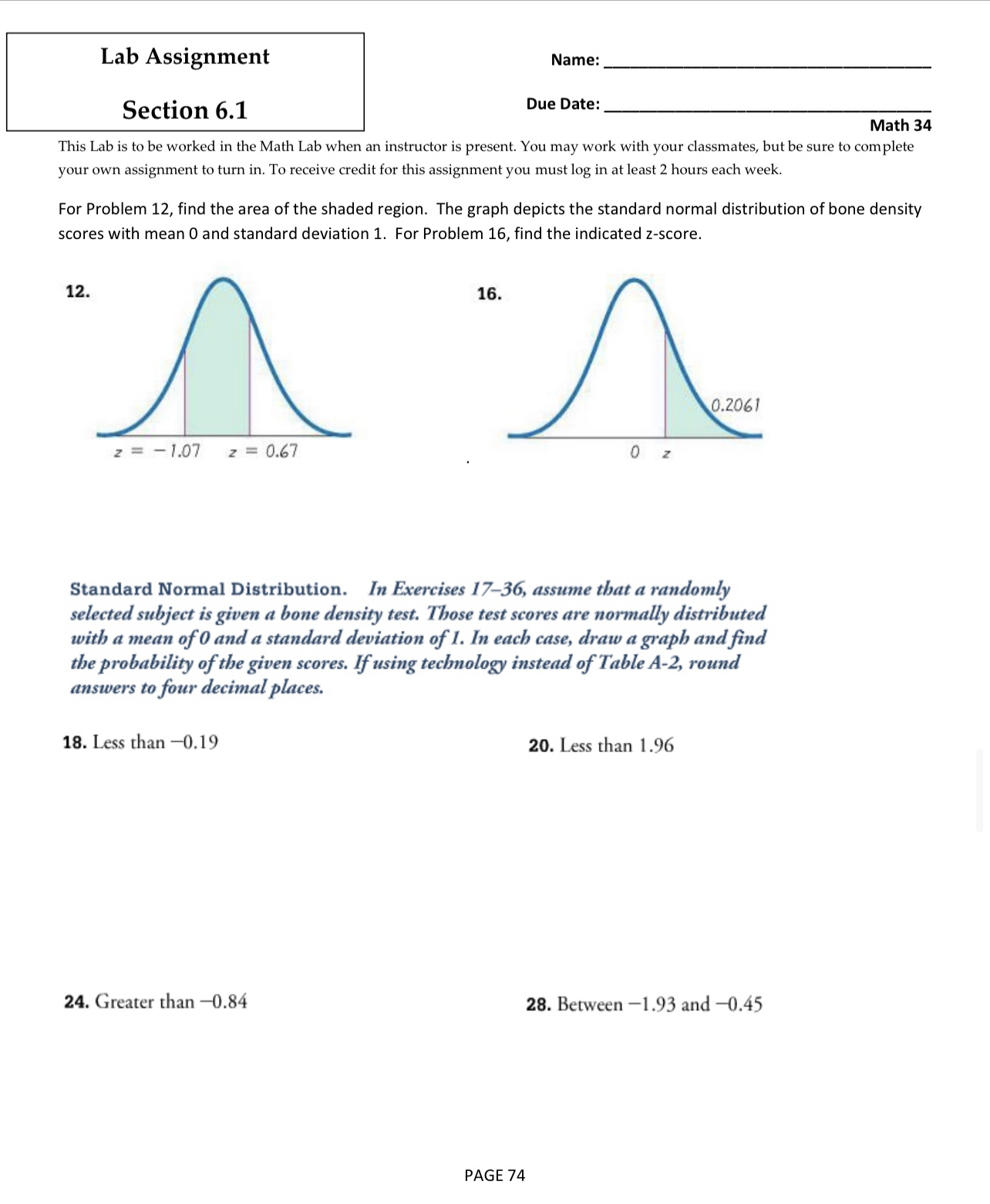 1% of all scores. Find the indicated critical value: 42. 20.01 44.