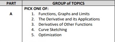 Pick a topic from the ones provided below and make a