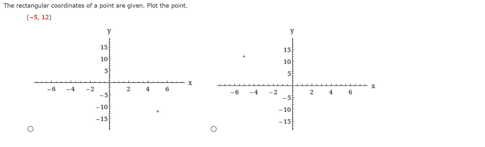 THE LAST PART WITH WRONG ANSWER. \f0 Find two sets of polar