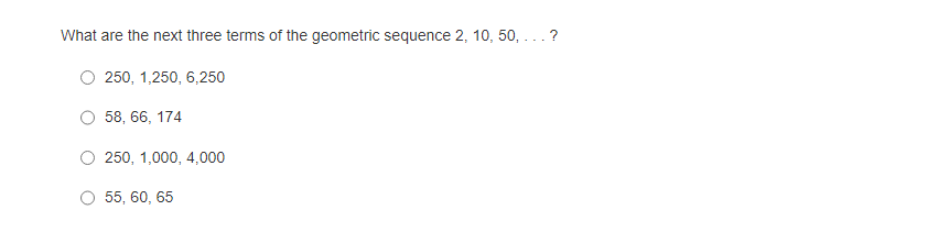 first term and d is the common difference. O d= -3, on