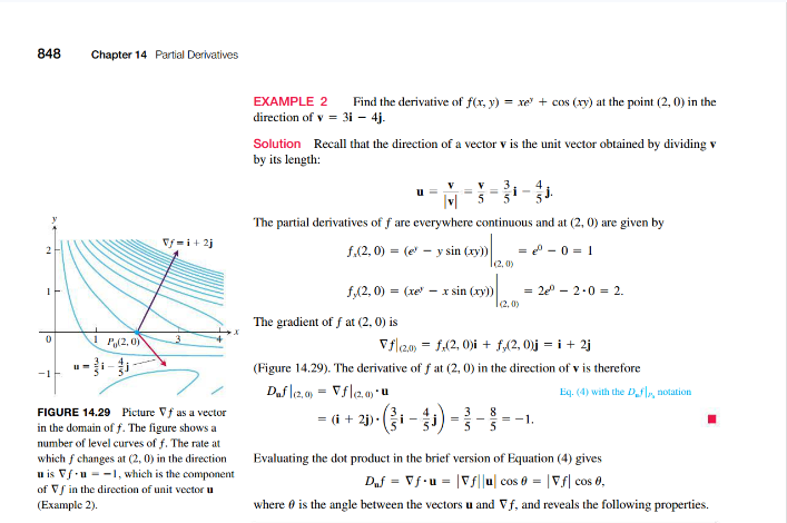 Calculus 3 14.5 Reading Assignment: Directional Derivatives and Gradient VectorsI am