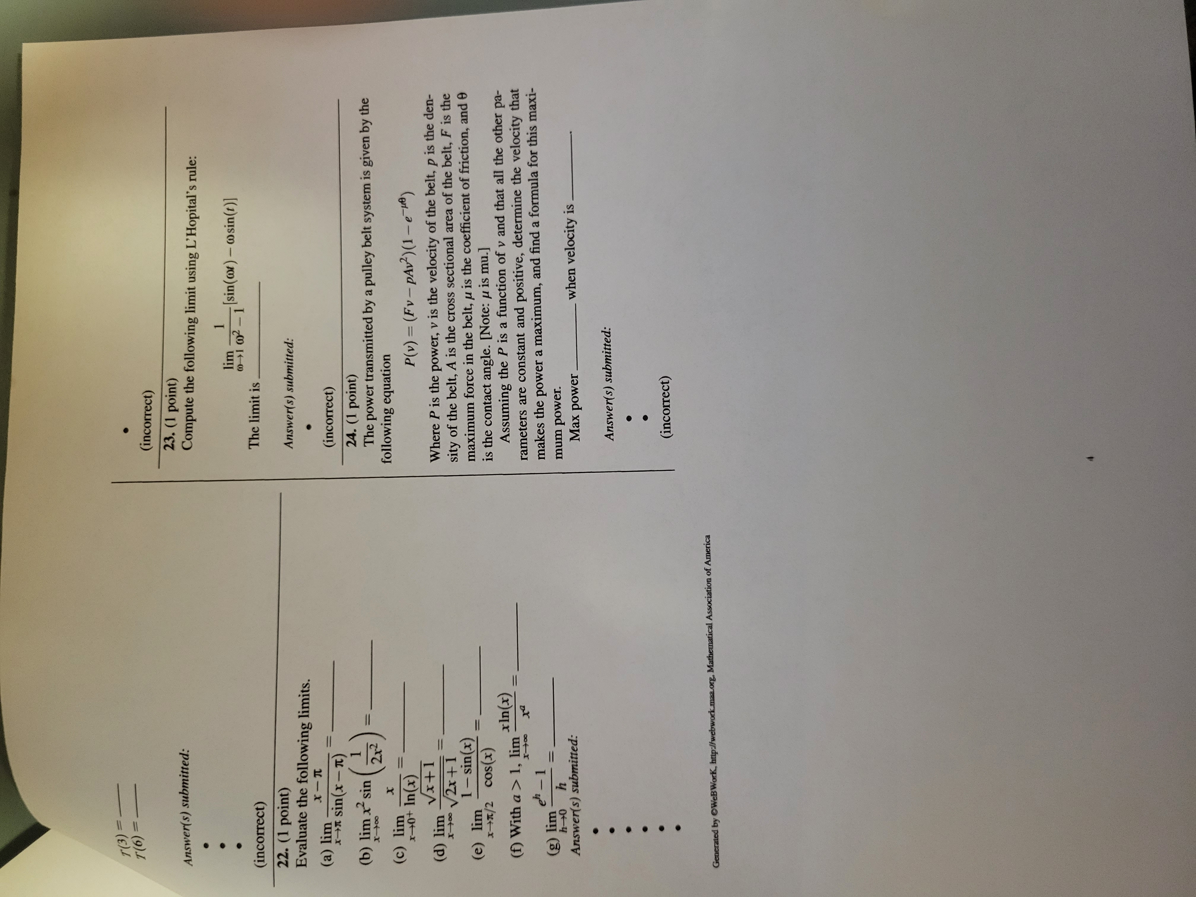 to calculate the right endpoint approxima- (9) [ f ( x )dx