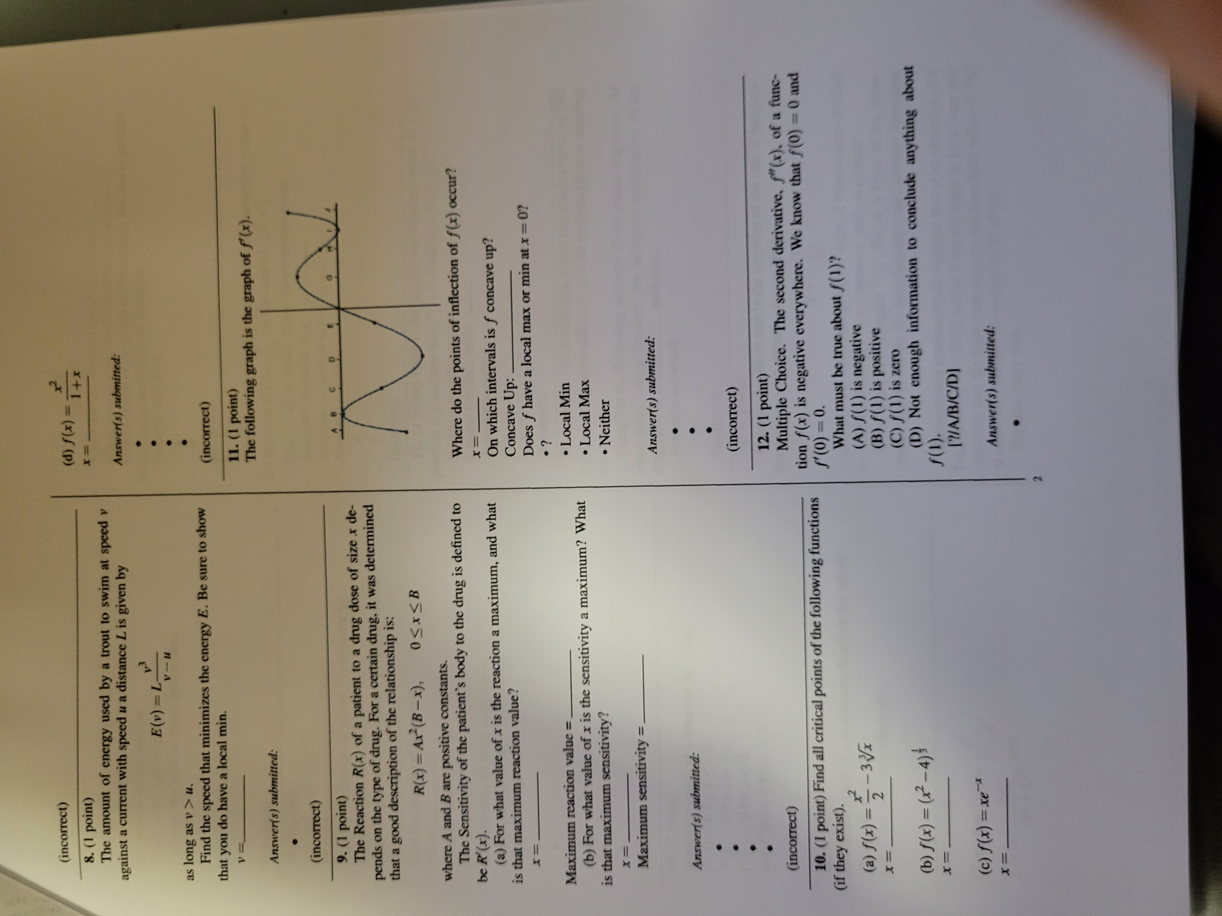 point) Even before the invention of calculus, Archimedes using an ingenious method,