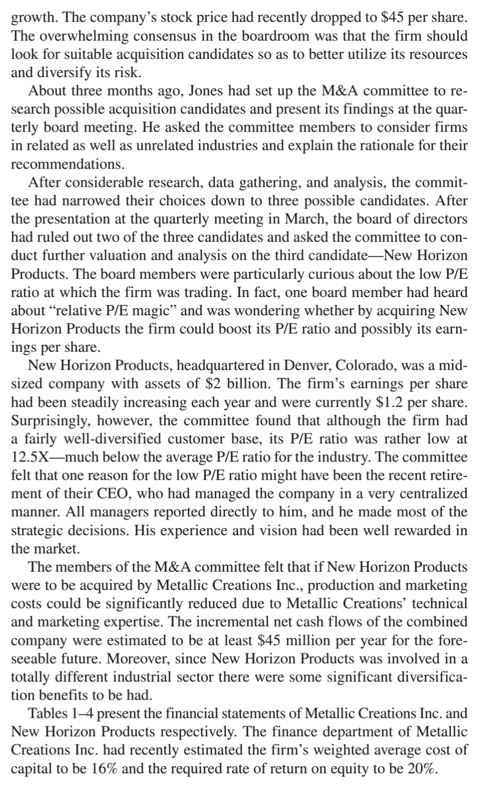 LeBlanc, the chairman of the mergers and acquisitions (M&A) committee had said