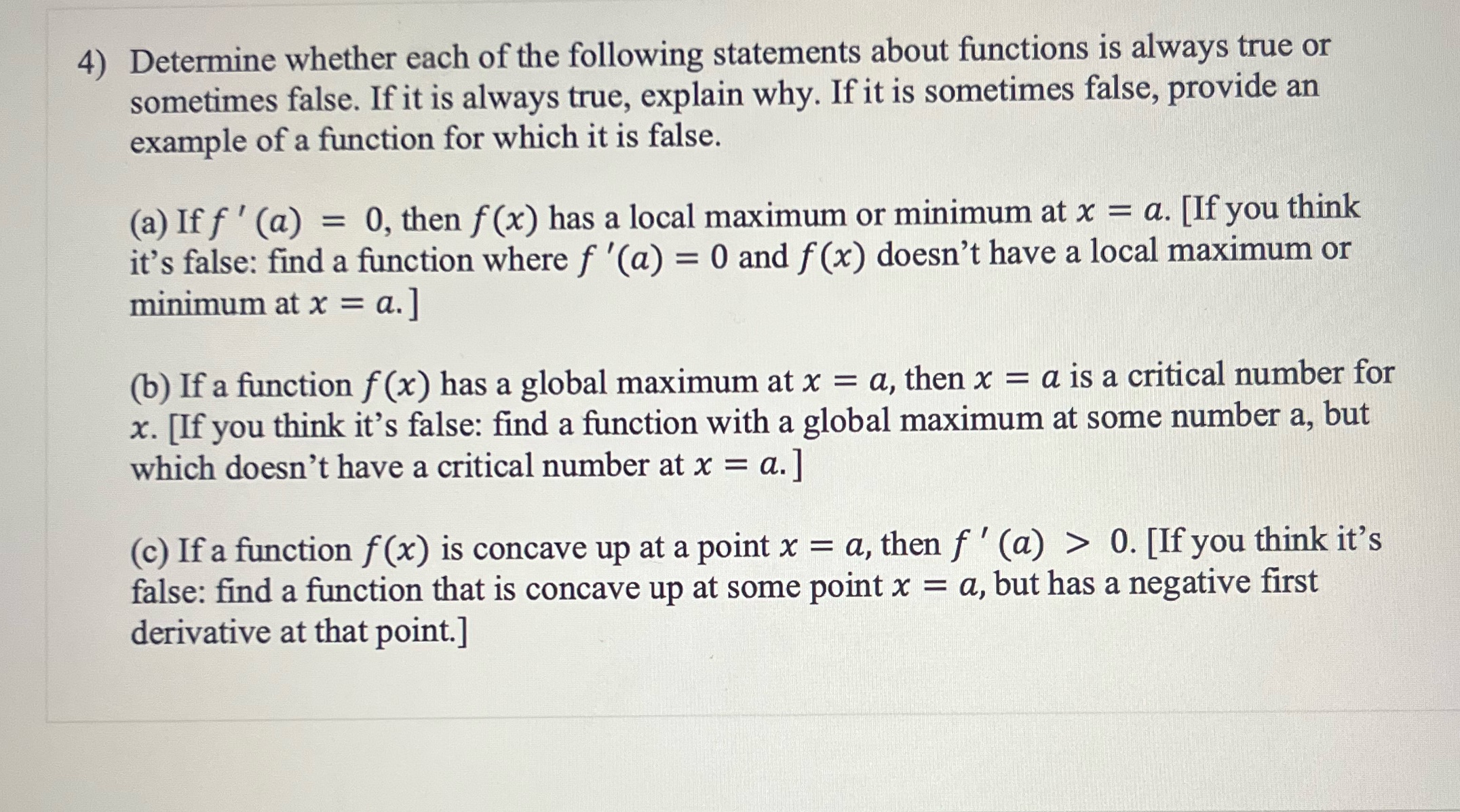that the answer is visible and easy to see. 4) Determine whether
