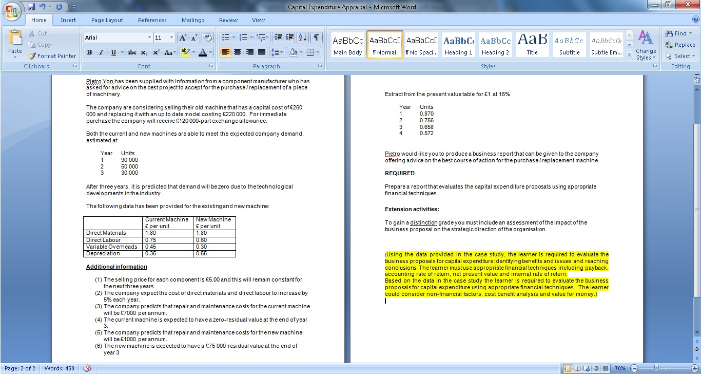  Pietro Yon has been supplied with information from a component manufacturer