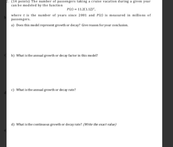 PLEASE ONLY ANSWER LETTER C WITH A STEP BY STEP SOLUTION