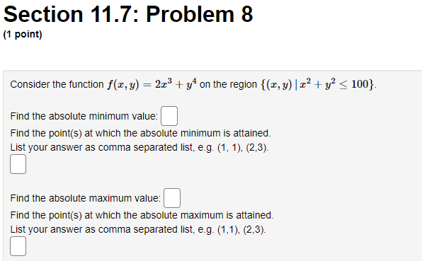 = 14, fry(4, 5) = -1, fyy(4, 5) = 4. Then the