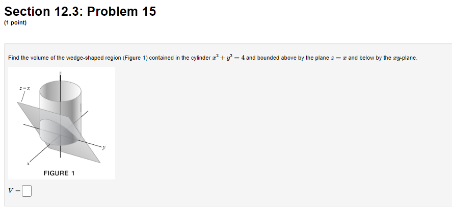 With a = b = c=], and d = integral = It