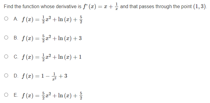 is increasing and the intervals where the function is decreasing. C] A.