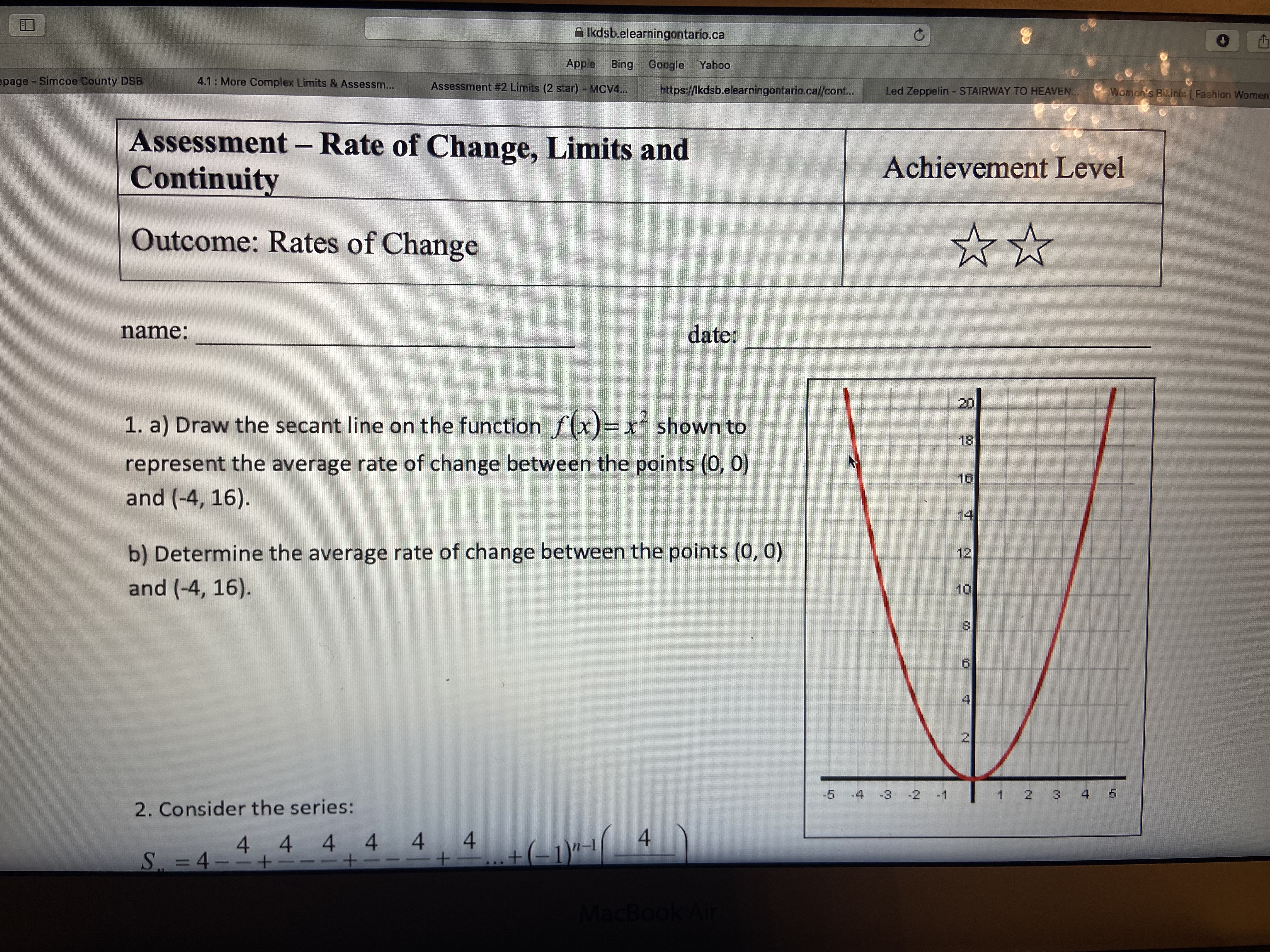 each of the following statements based on the graph of the relation