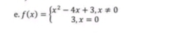  Determine if the function is continuous. If the function is not