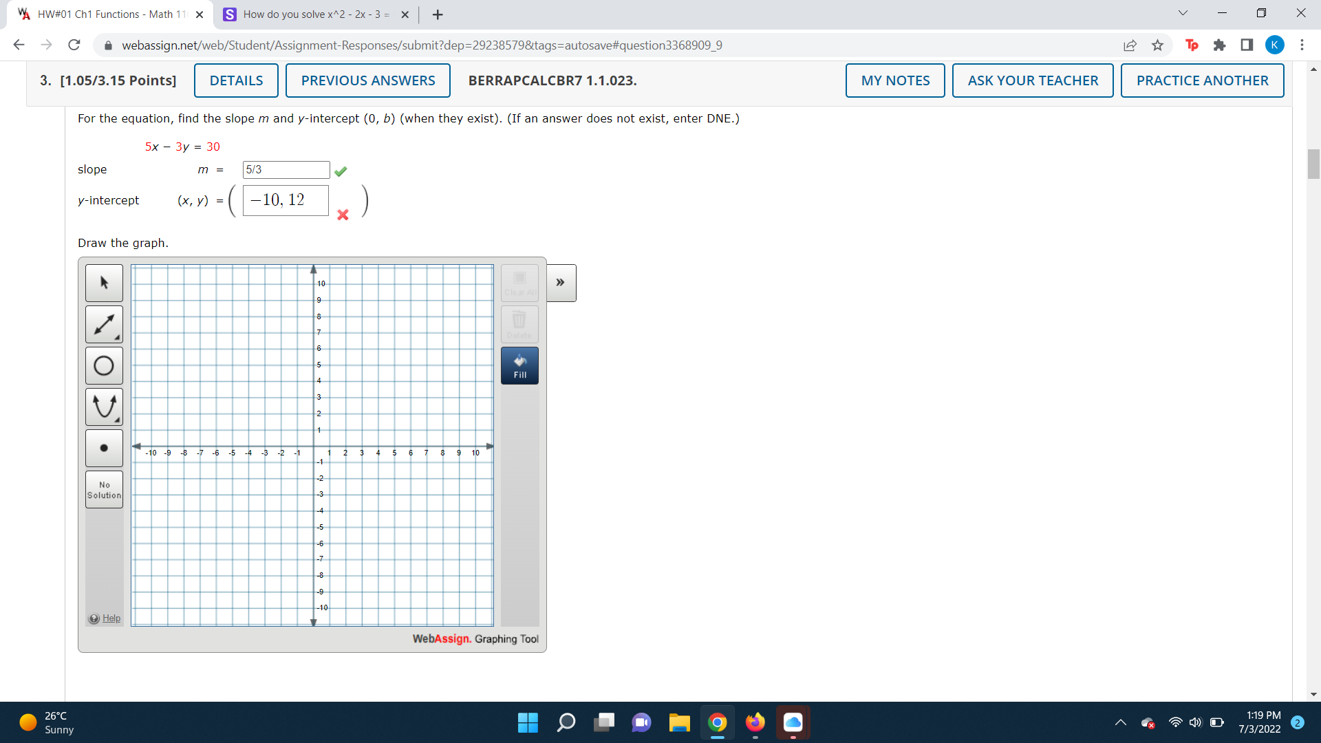  VA HW#01 Ch1 Functions - Math 11( X S How do