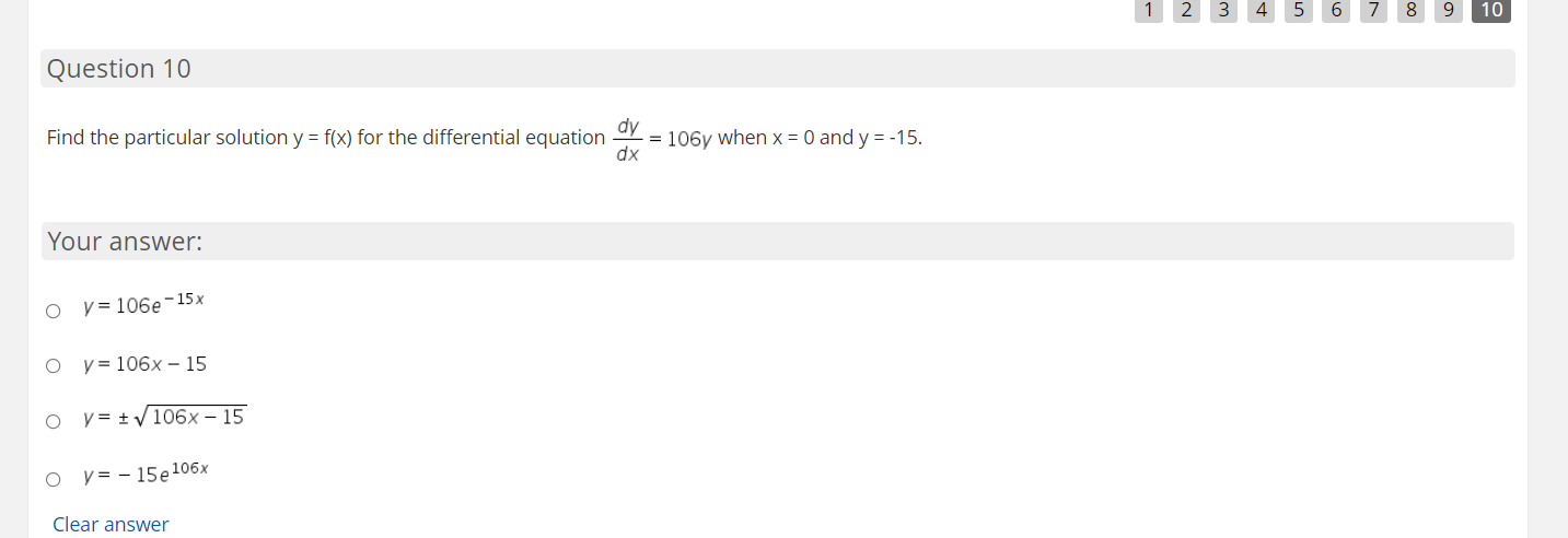 Step 5 O There is no error in this solution.Question 6 Which