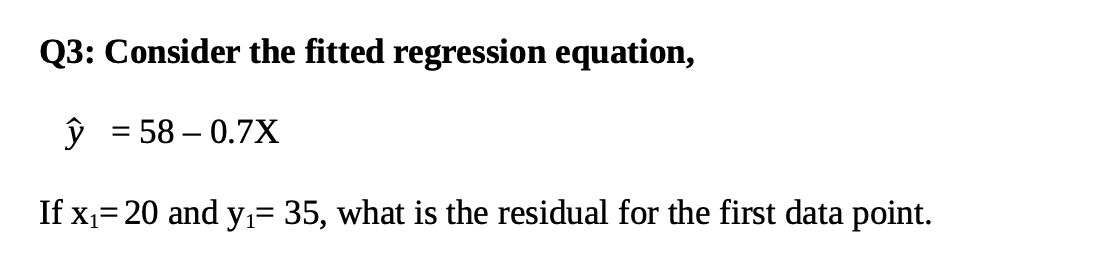 inference in regression does a residual plot not aid in assessing whether