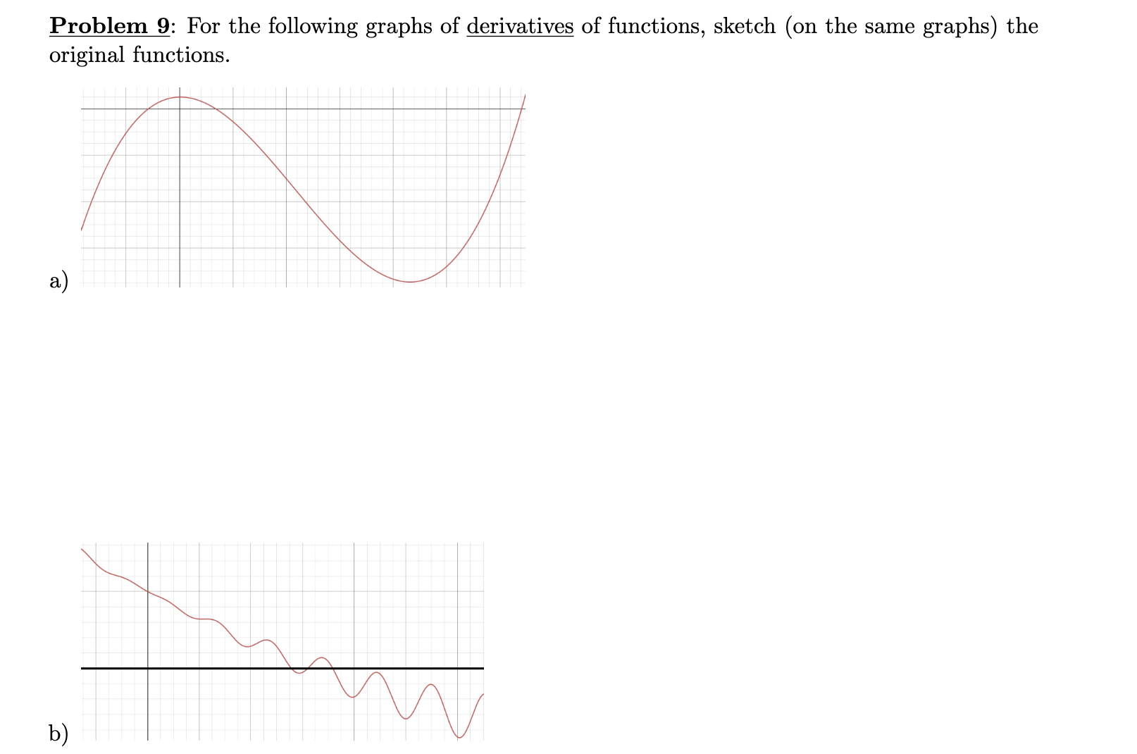 the equation of the tangent line to f(x) at x = 1.