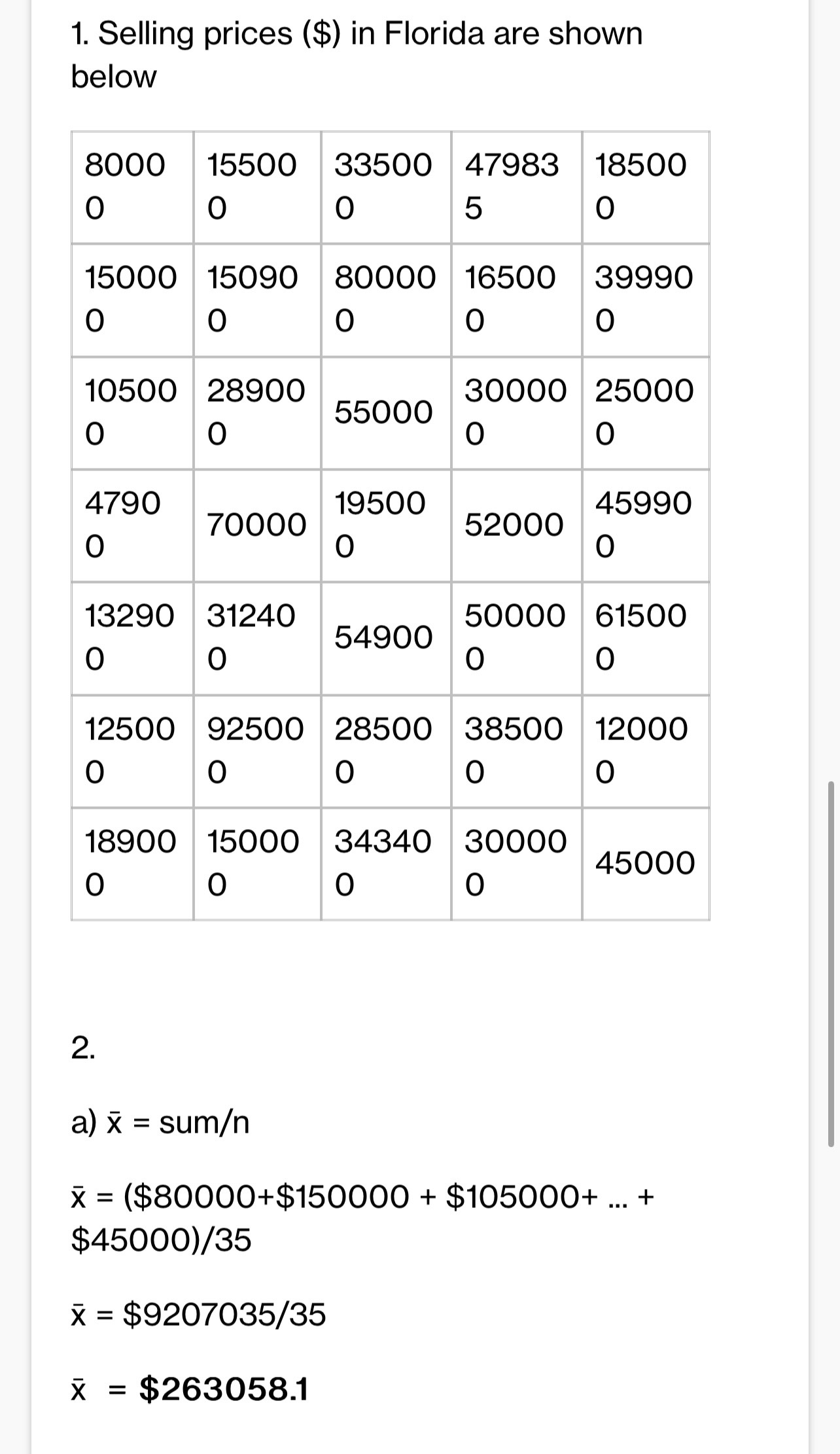 Use the Data to Construct the Confidence Interval5.Using the given information,