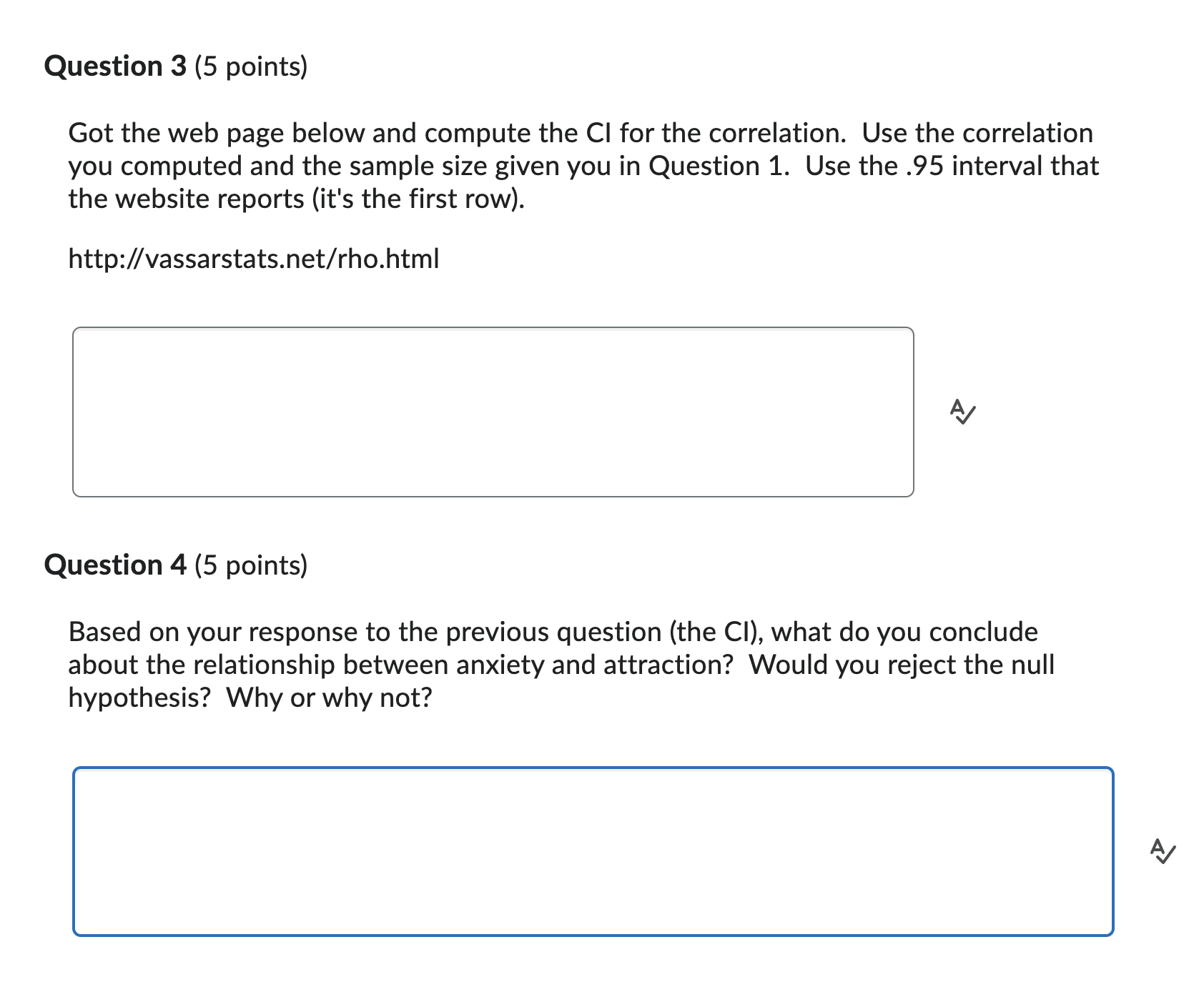 and anxiety? I\" Covariance = 1.20 sdlattraction) = 2.90 sdlanxiety) = 2.70