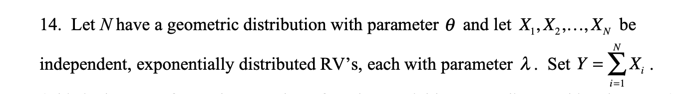 Set Y = 2X: . i=1