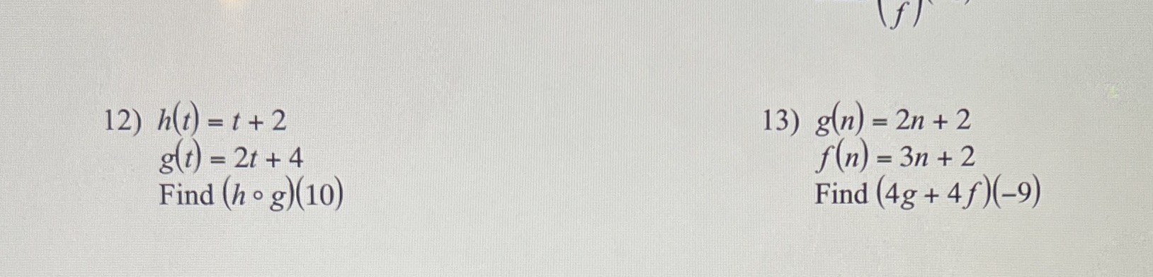  I'd like some help with getting these two problems on how