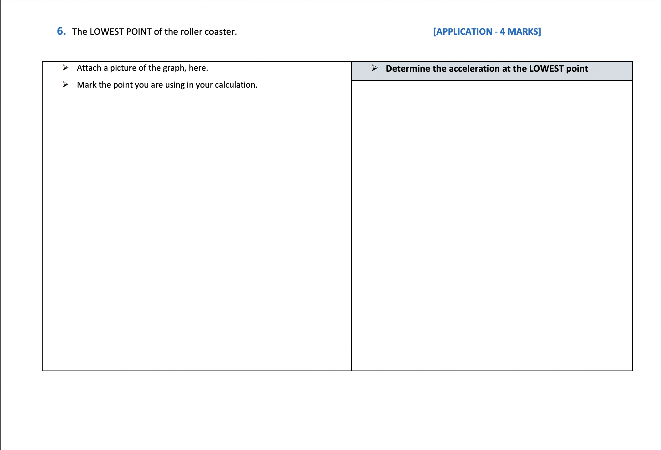 snapshot that features each case). 1. A point on the graph where