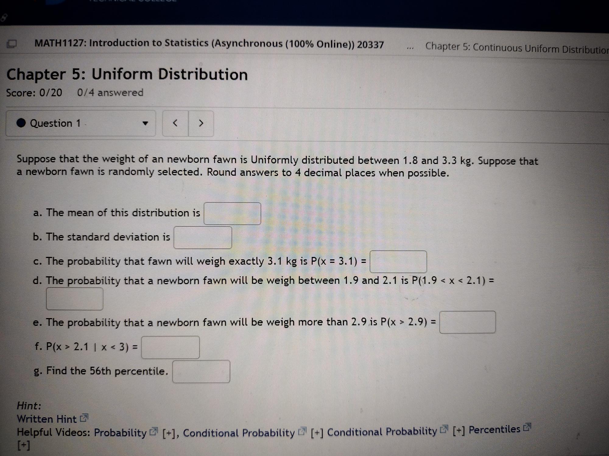 selected, find the probability that a. Exactly 7 of them live in