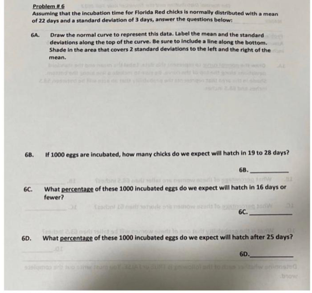  need correct answer with neat steps Problem # 6 Assuming that