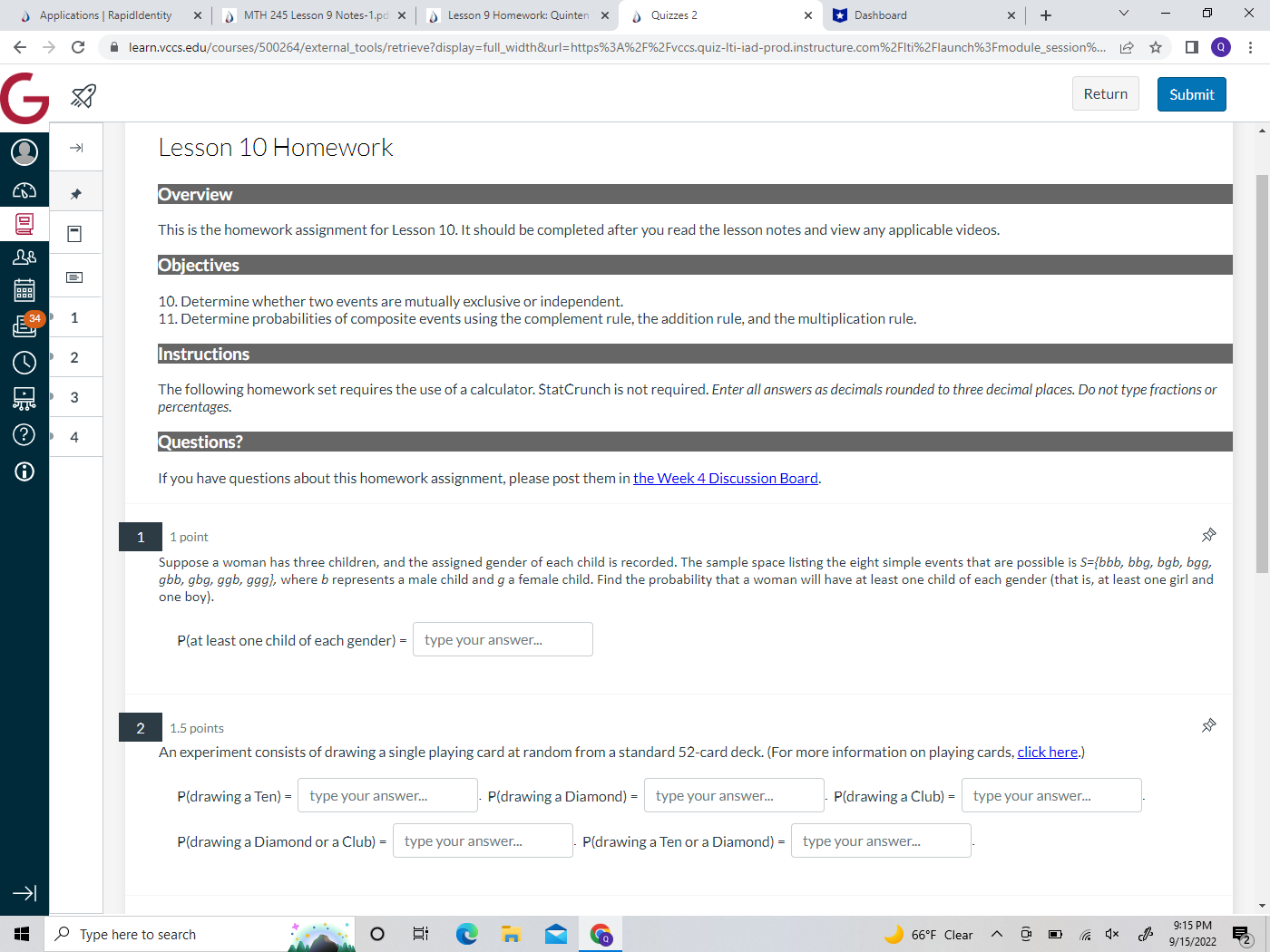 + X - > C A learn.vccs.edu/courses/500264/external_tools/retrieve?display=full_width&url=https%3A%2F%2Fvccs.quiz-Iti-iad-prod.instructure.com%2FIti%2Flaunch%3Fmodule_session%... [ * @ G Return