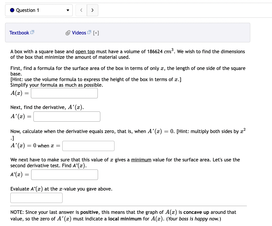 We next have to make sure that this value of 2: gives