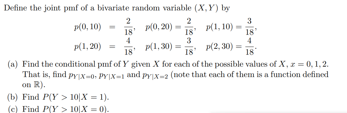 by p(0, 10) = 2 2 18' p(0, 20) = 18' p(1,