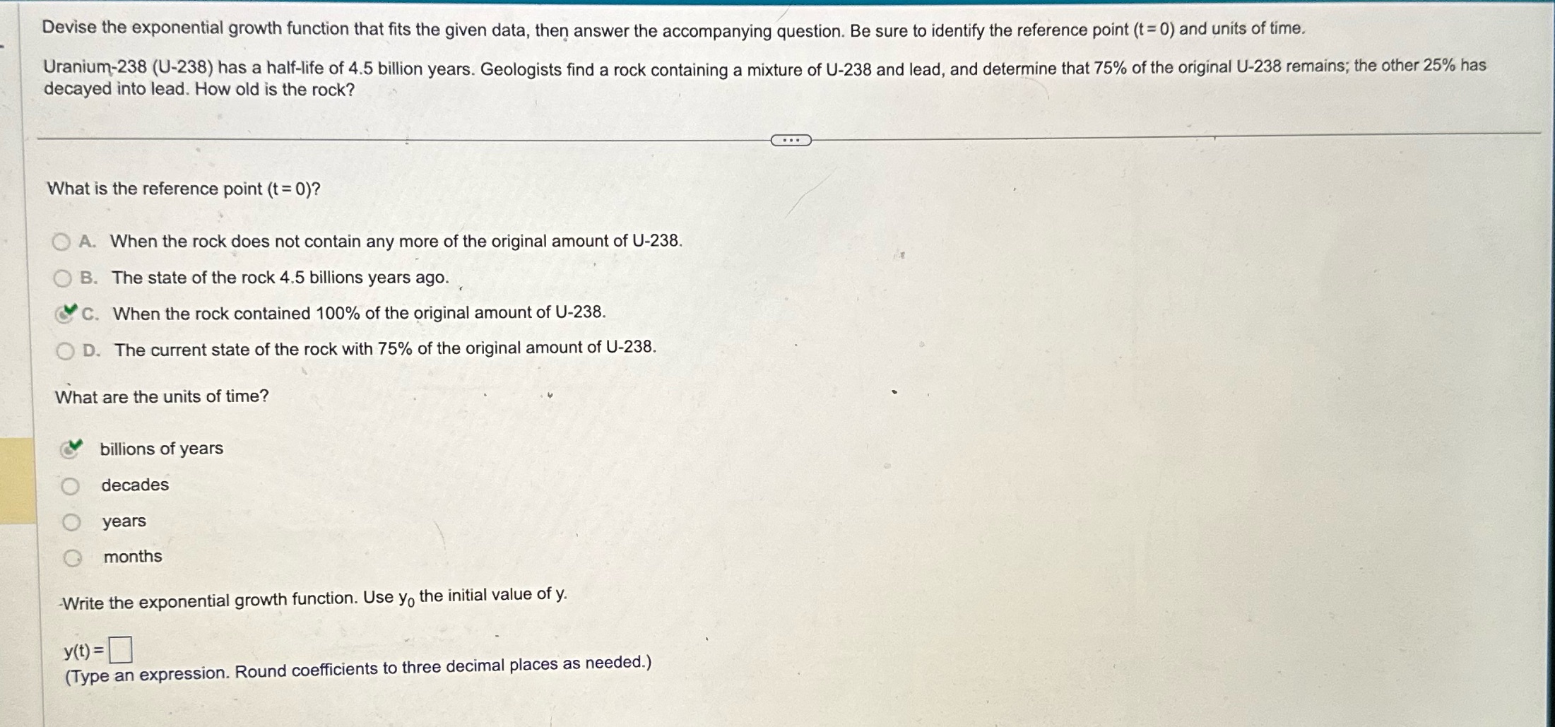 ts the given data, then answer the accompanying question. Be sure to