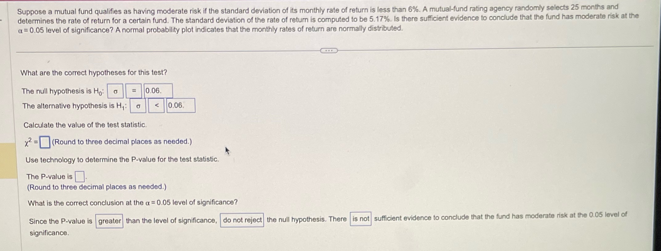 fund qualifies as having moderate risk if the standard deviation of its