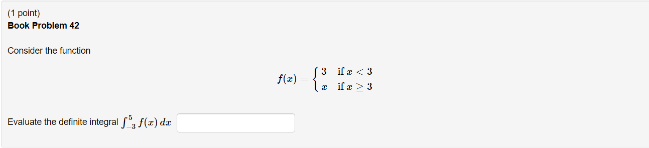 , and fig f(x) dx = 14.9, then fo f(x) dx =(1