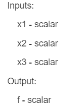fx, IX,x, (x| |x2, x3) .