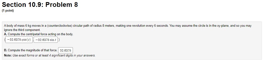 is | 7953.3 |meters. (b) The maximum height of the projectile is