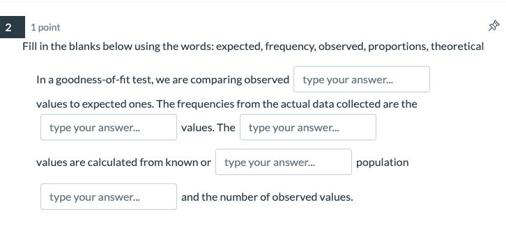 answer... values are calculated from known or type your answer... population type