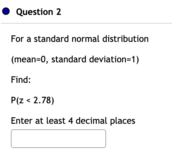 What is the distribution of X? X ~ N( , ) b.