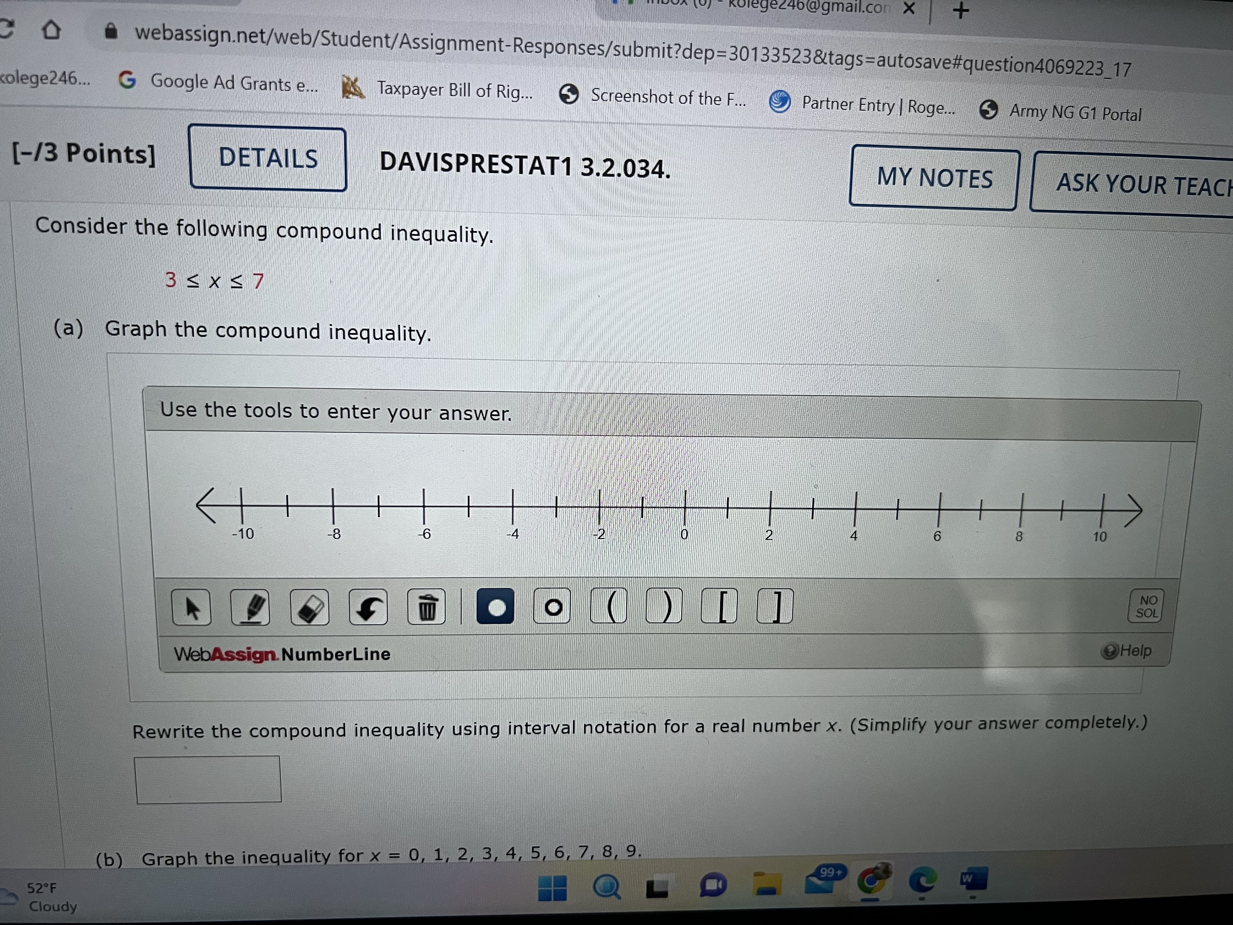 room. O Clarice's approximation was off by this much relative to the