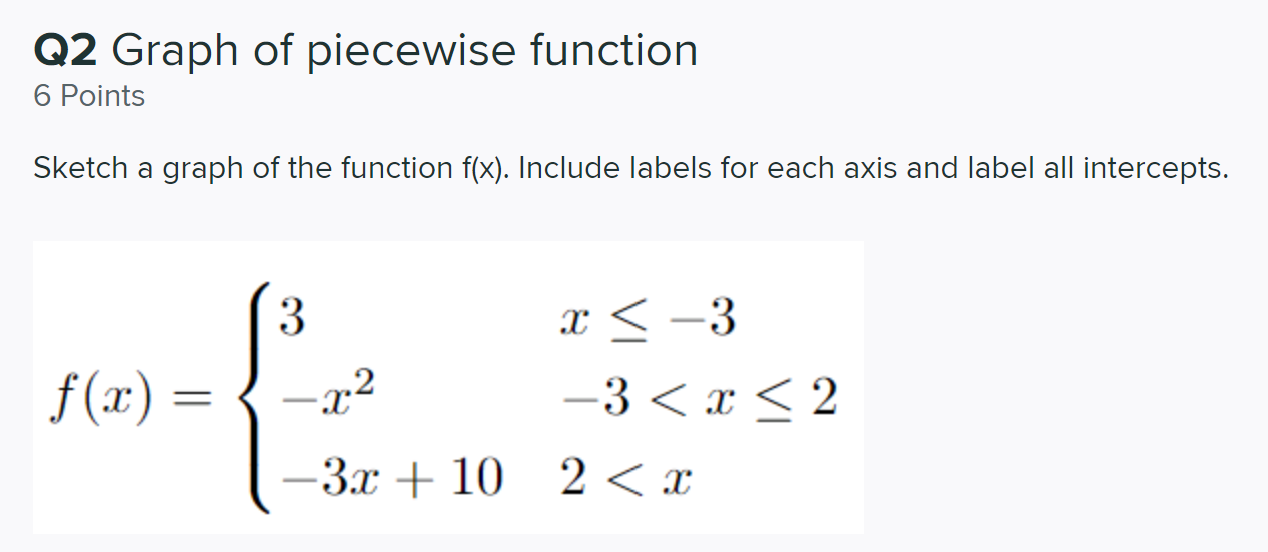 and label all intercepts. 3 mg3 at): :1:2 3