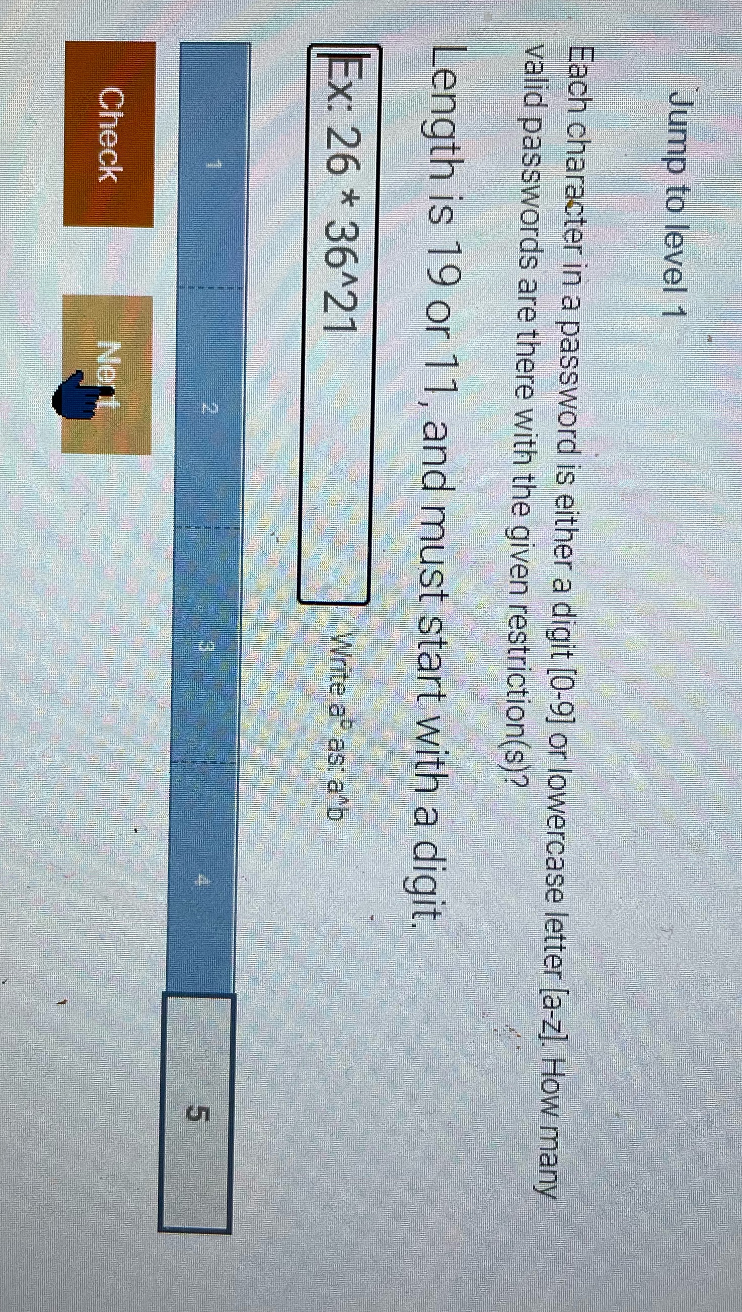 Please answer in the format given in the answer example. TIA!