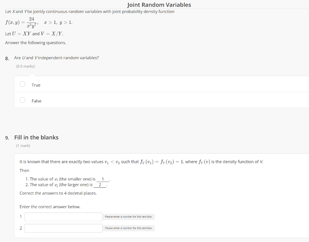  Joint Random Variables Let Xand Ybe jointly continuous random variables with