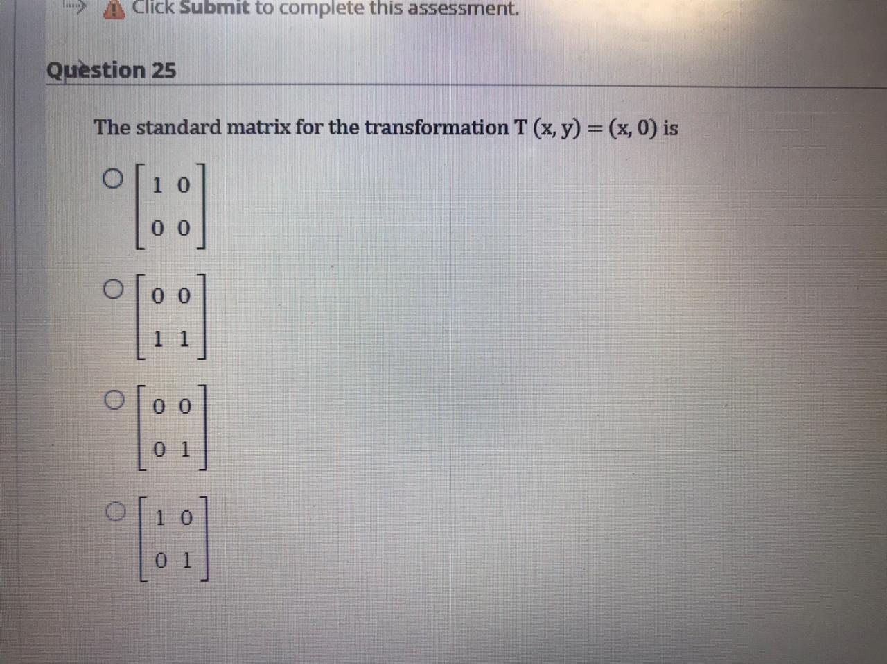 only be taken once. Force Completion This test can be saved and