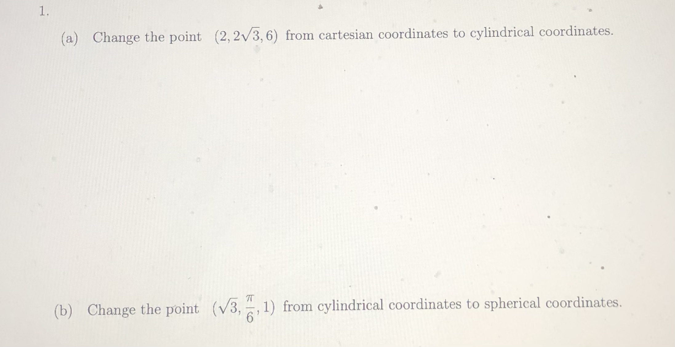  calculs 3Note: please write down the Answer by hand on paper