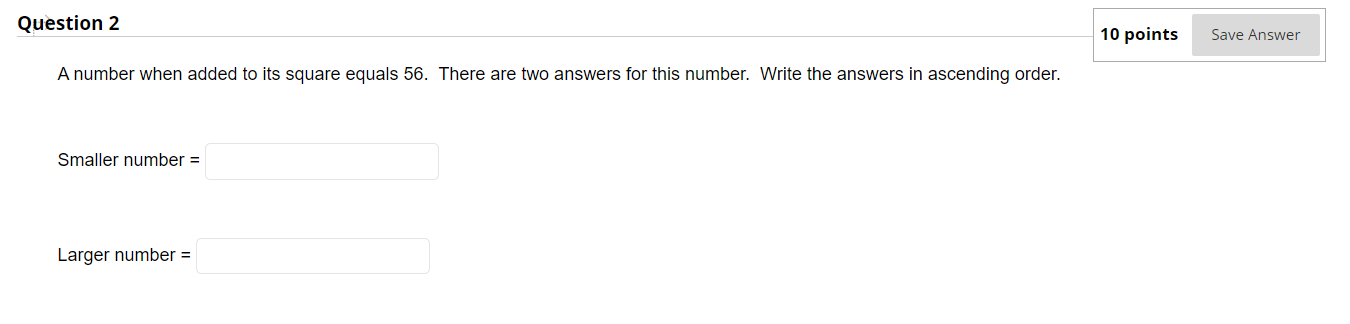 its square is equal to 64 times the next higher positive integer.