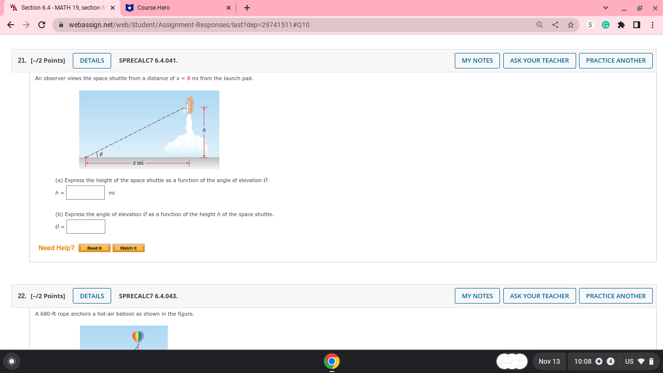 Need Help? Read It Master It 11. [1/1 Points] DETAILS PREVIOUS ANSWERS